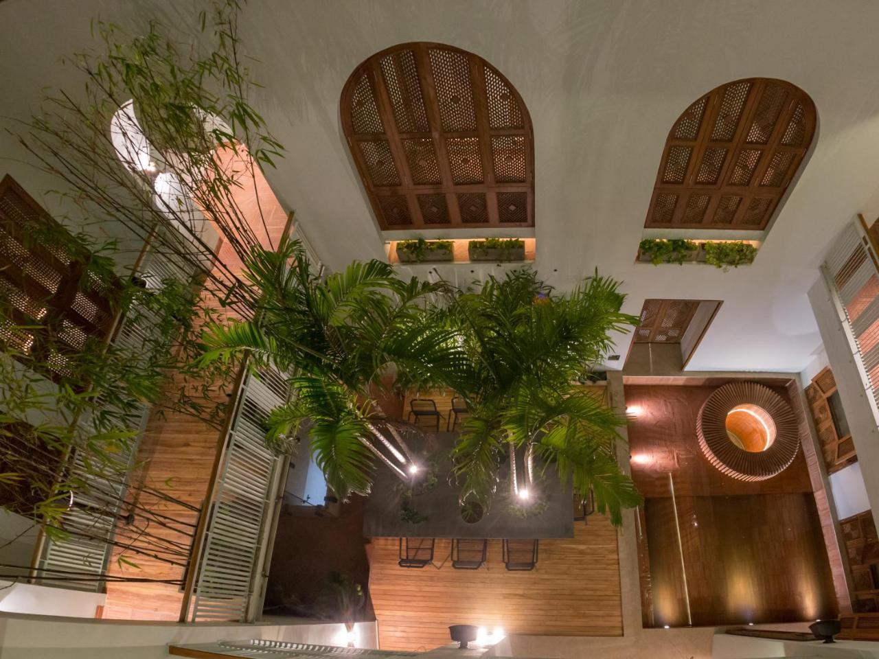 Hotel Boutique Casona Del Colegio Cartagena المظهر الخارجي الصورة Interior of the hotel