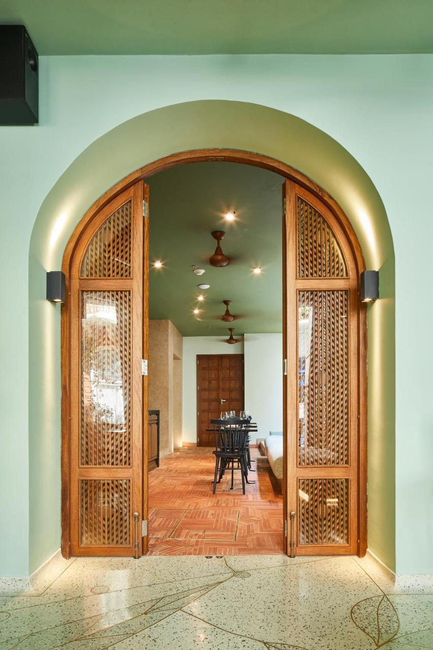 Hotel Boutique Casona Del Colegio Cartagena المظهر الخارجي الصورة The interior of the restaurant