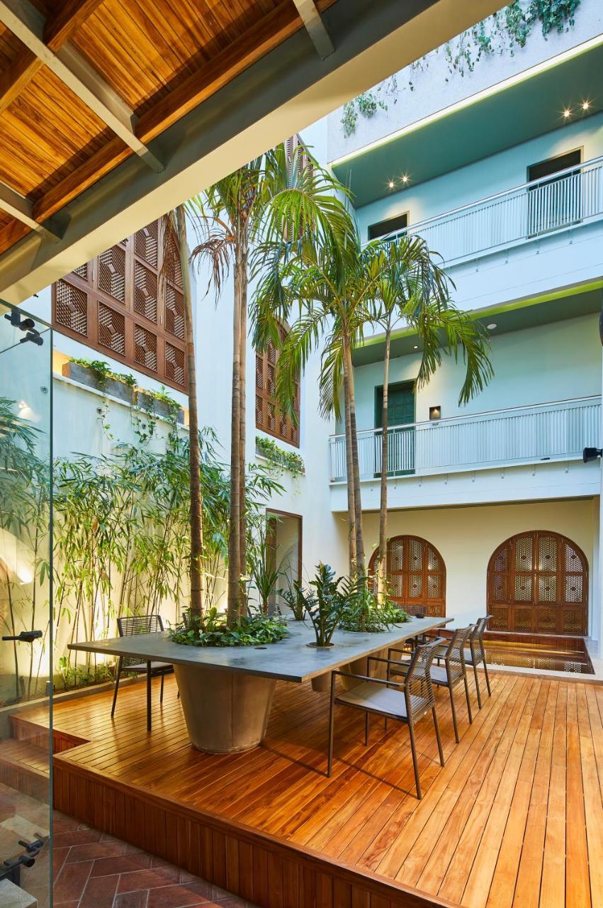 Hotel Boutique Casona Del Colegio Cartagena المظهر الخارجي الصورة The interior of the hotel