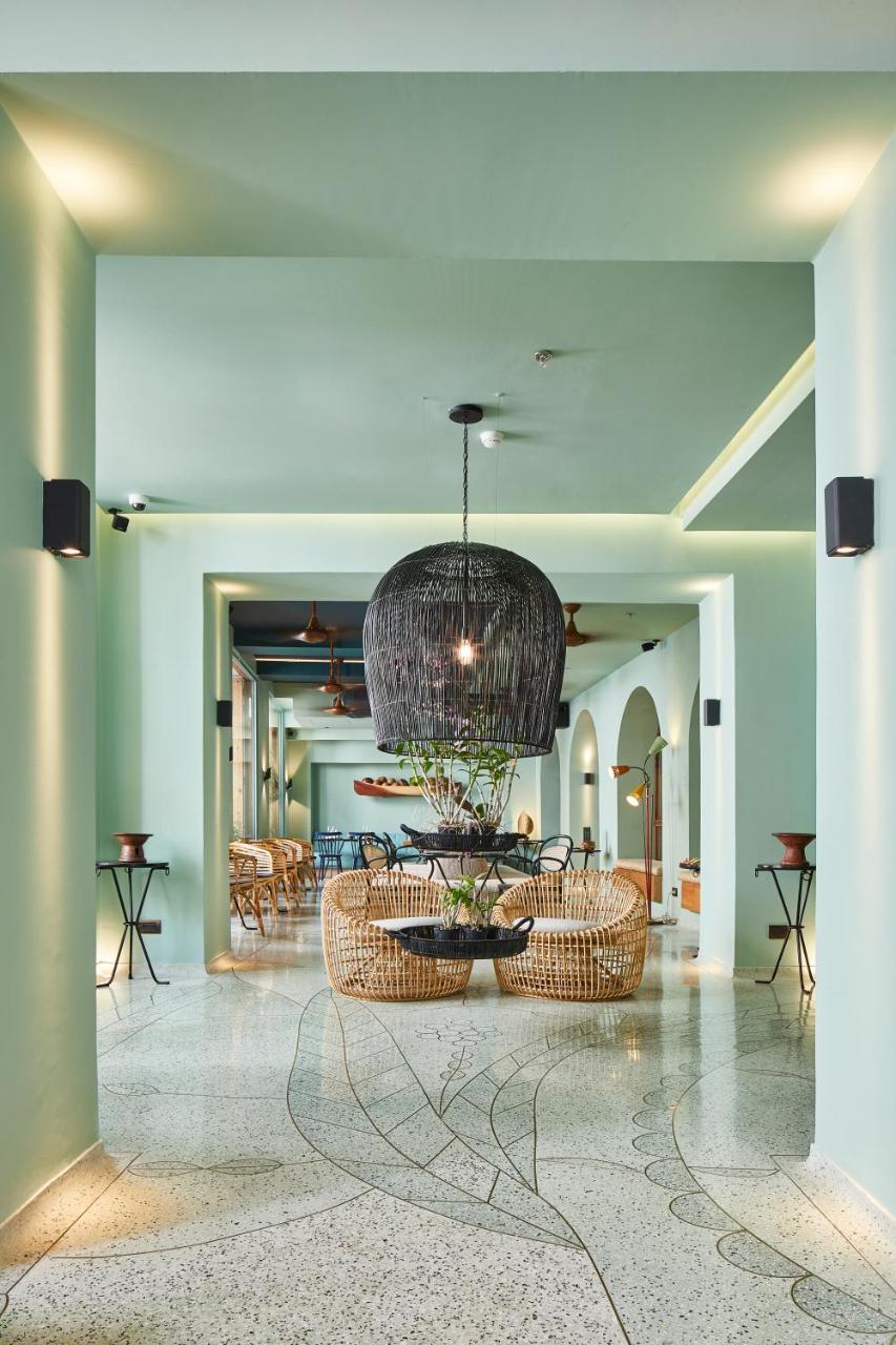 Hotel Boutique Casona Del Colegio Cartagena المظهر الخارجي الصورة The interior of the hotel