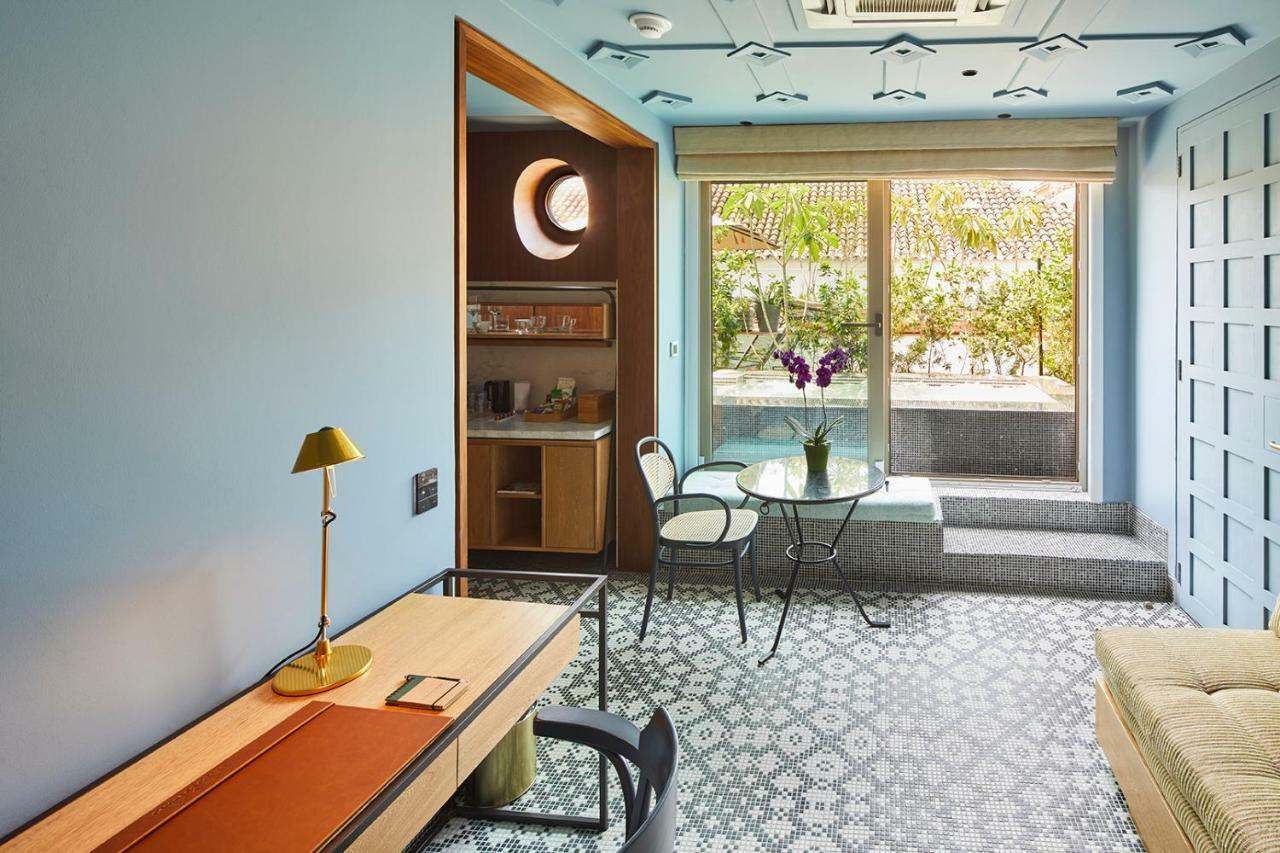Hotel Boutique Casona Del Colegio Cartagena المظهر الخارجي الصورة A room at the hotel